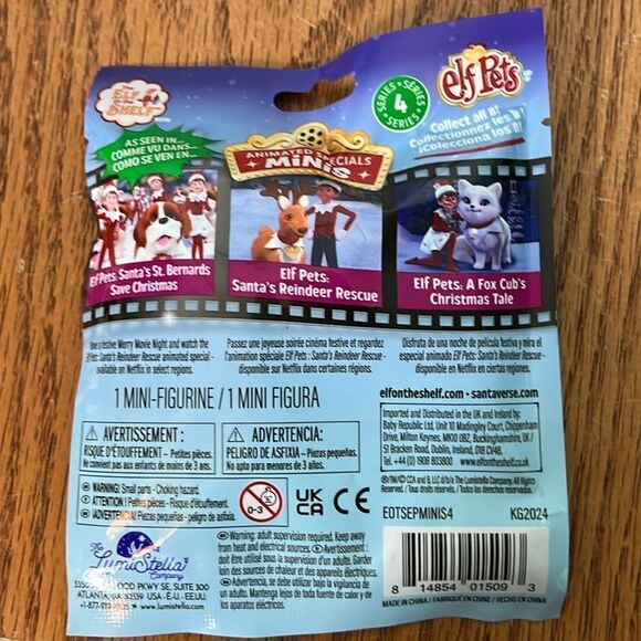 Elf on the Shelf Spin & Soar 12 day Advent Calendar & 2 Mini figure Elf Pets NIB - Picture 3 of 4